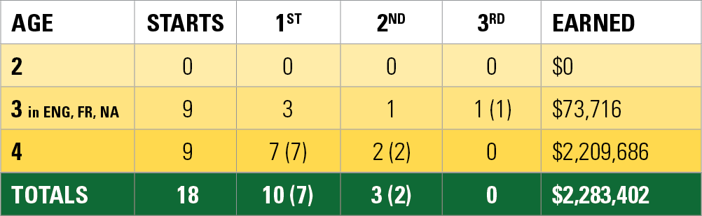 Race Record for Mineshaft